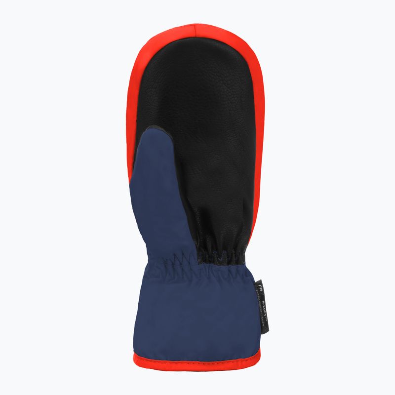 Guanti da sci per bambini Reusch Ben Mitten dress blue/cherry tomato 3