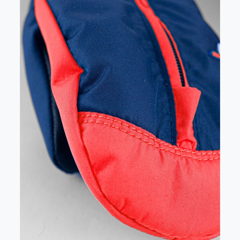 Guanti da sci per bambini Reusch Ben Mitten dress blue/cherry tomato 4
