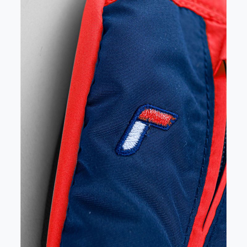 Guanti da sci per bambini Reusch Ben Mitten dress blue/cherry tomato 5