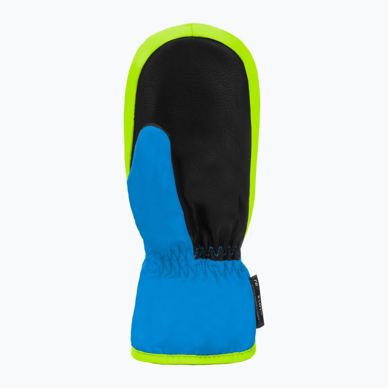 Guanti da sci per bambini Reusch Ben Mitten brilliant blue/safety yel 3