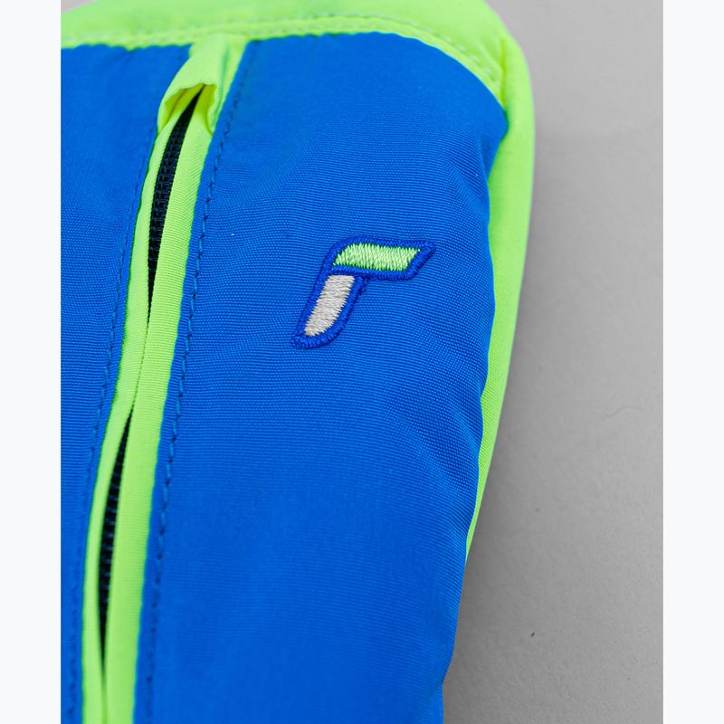 Guanti da sci per bambini Reusch Ben Mitten brilliant blue/safety yel 5
