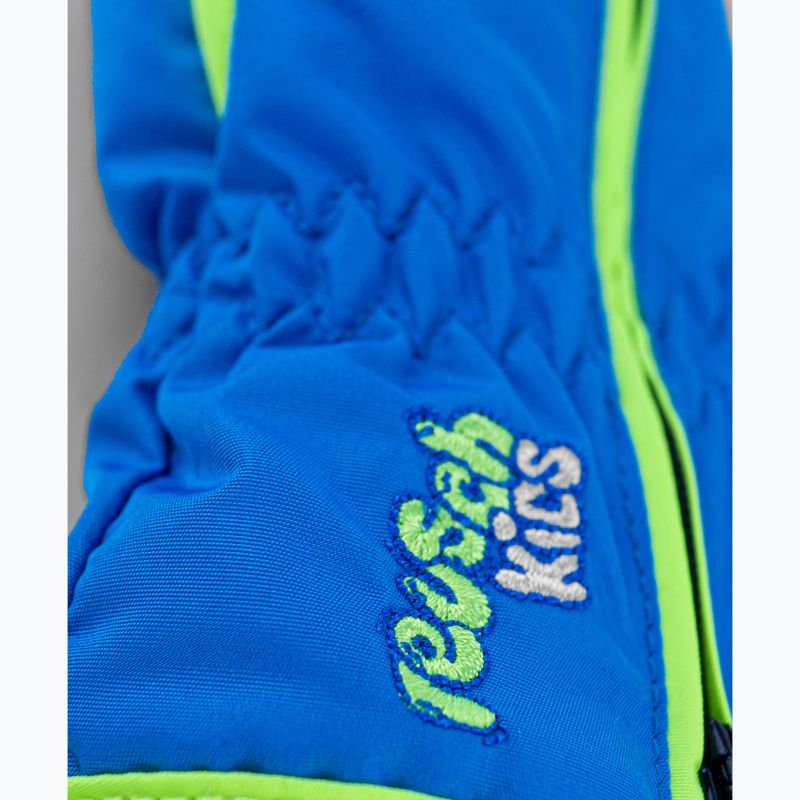 Guanti da sci per bambini Reusch Ben Mitten brilliant blue/safety yel 6