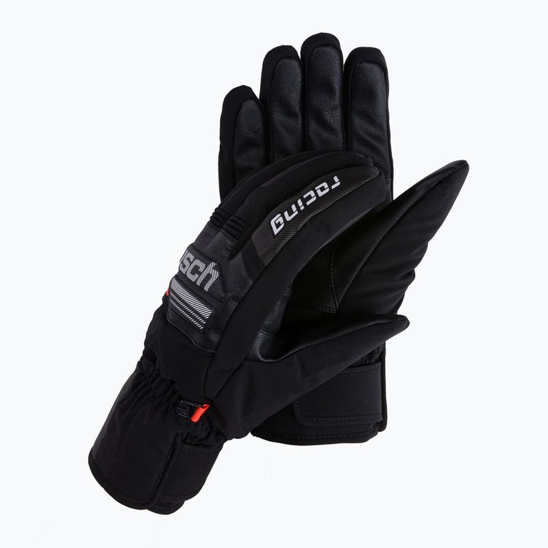 Guanti Reusch Ski Race Vc R-TEX XT nero/bianco/rosso fluo