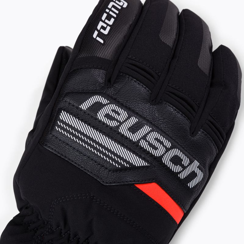 Guanti Reusch Ski Race Vc R-TEX XT nero/bianco/rosso fluo 3