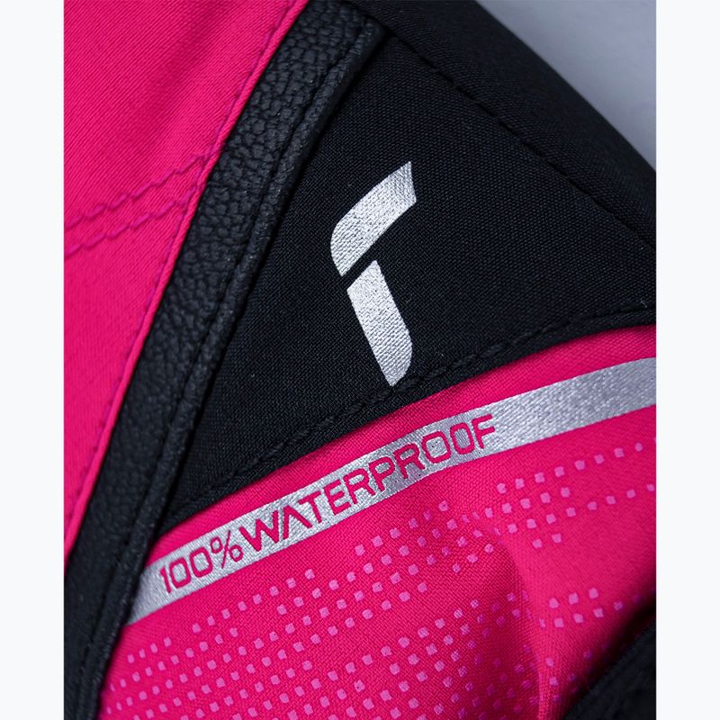 Guanto da sci per bambini Reusch Kaden Down R-Tex XT Mitten rosa glo 5