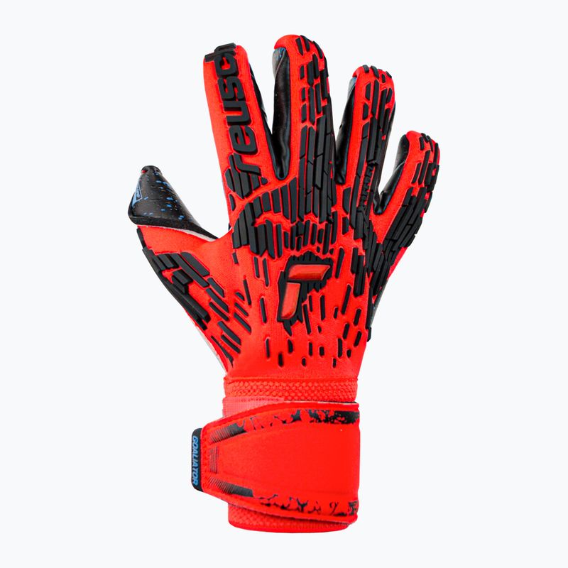 Reusch Attrakt Freegel Fusion Guanti da portiere rosso vivo/blu futuro/nero 4