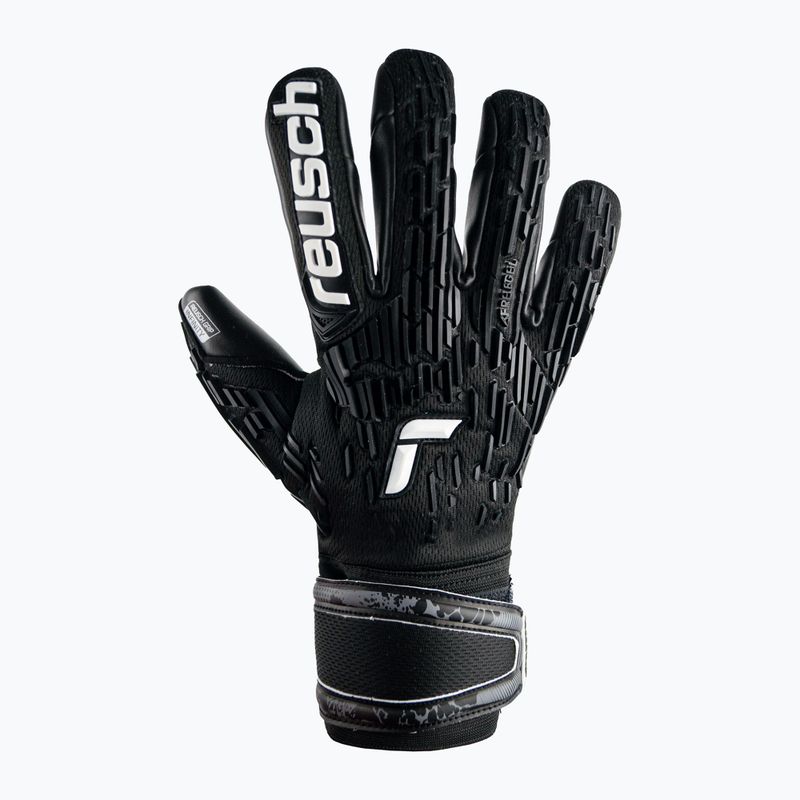 Guanti da portiere Reusch Attrakt Freegel Gold X verde deserto/arancio shocking 4