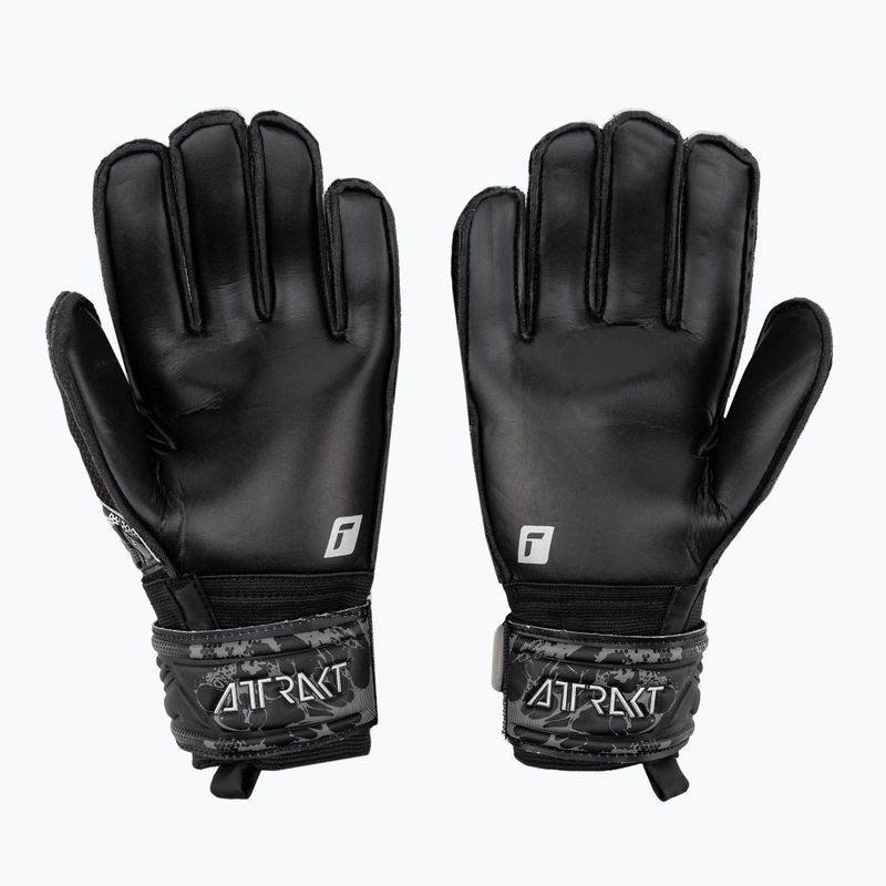 Guanti da portiere Reusch Attrakt Solid nero 2