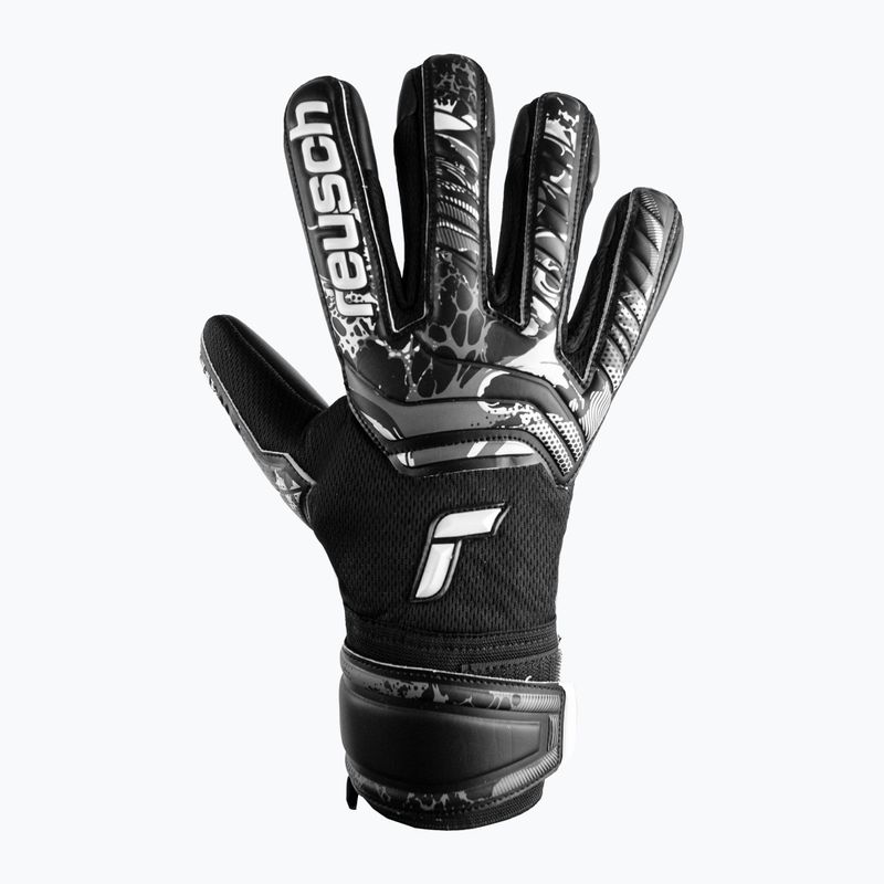 Guanti da portiere Reusch Attrakt Infinity Finger Support nero 4