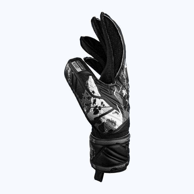 Guanti da portiere per bambini Reusch Attrakt Resist nero 6
