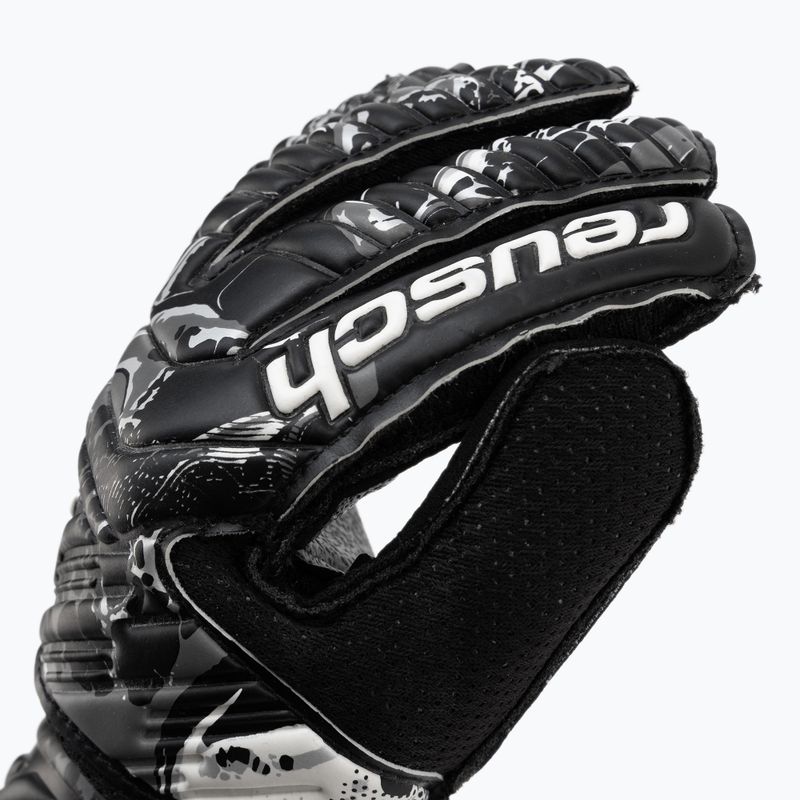 Guanti da portiere per bambini Reusch Attrakt Resist nero 3