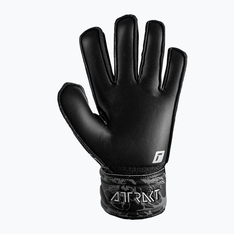 Guanto da portiere per bambini Reusch Attrakt Solid nero 5