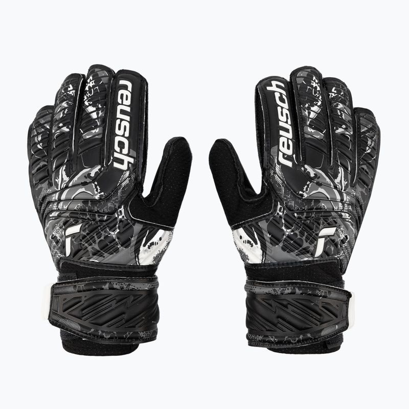 Guanto da portiere per bambini Reusch Attrakt Solid nero