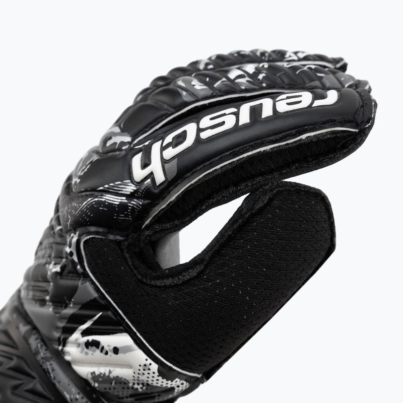 Guanto da portiere per bambini Reusch Attrakt Solid nero 3