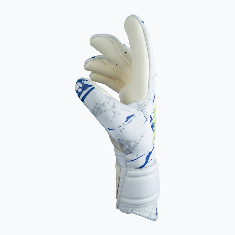 Guanti da portiere Reusch Pure Contact Gold X bianco/blu scuro 7