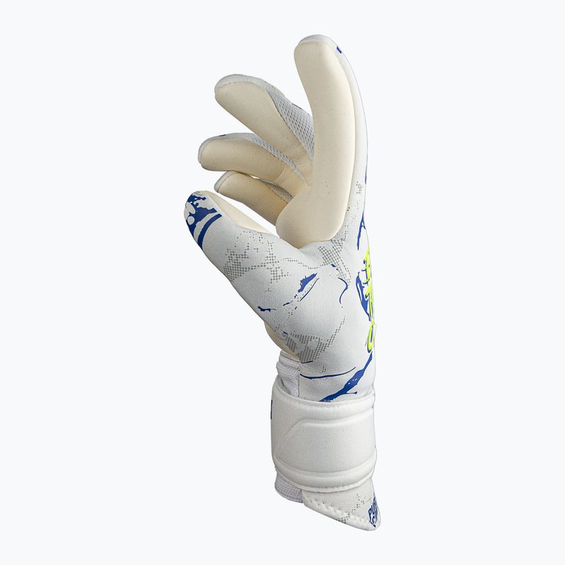 Guanti da portiere Reusch Pure Contact bianco argento/blu scuro 7
