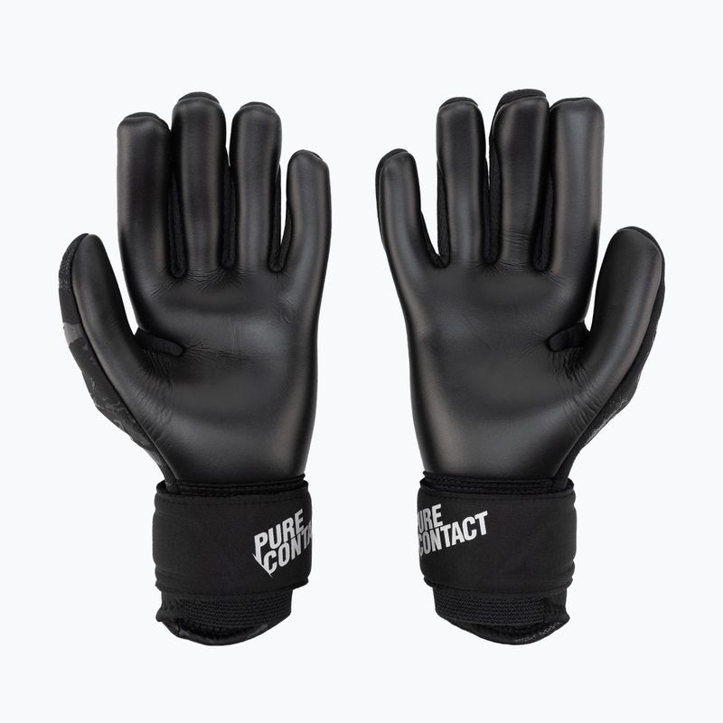 Guanti da portiere per bambini Reusch Pure Contact Infinity neri 2