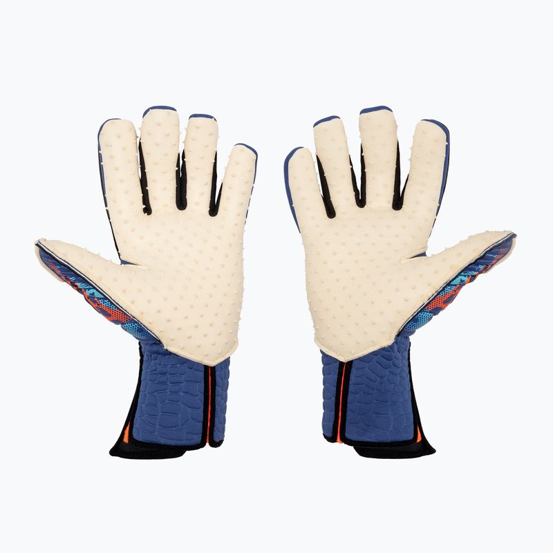 Reusch Attrakt Speedbump Guanto da portiere AdaptiveFlex senza spalline blu vero/arancio shocking 2