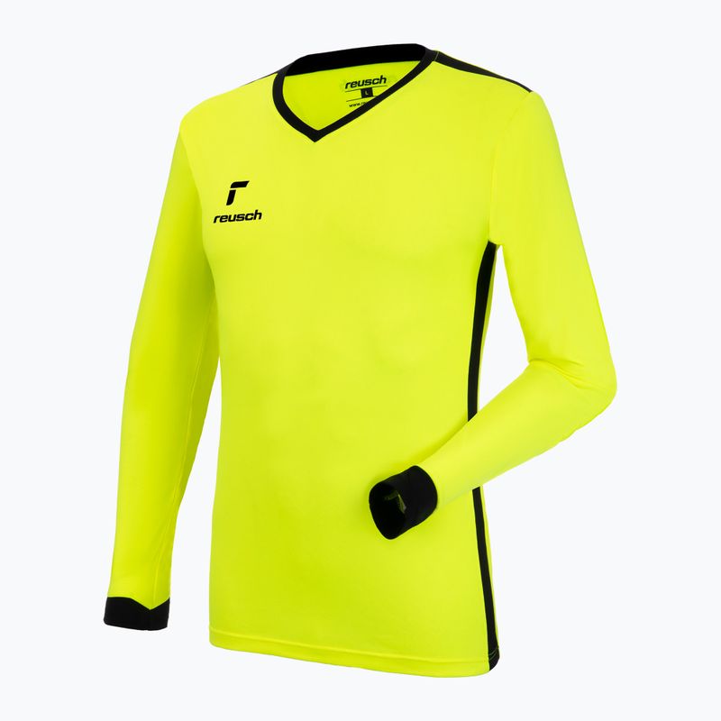 Maglia da portiere per bambini Reusch Match Longsleeve Imbottita di sicurezza giallo/nero