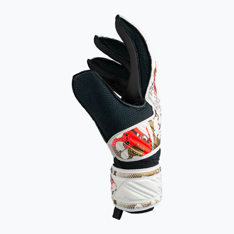 Guanti da portiere Reusch Attrakt Solid bianco/oro/nero 7