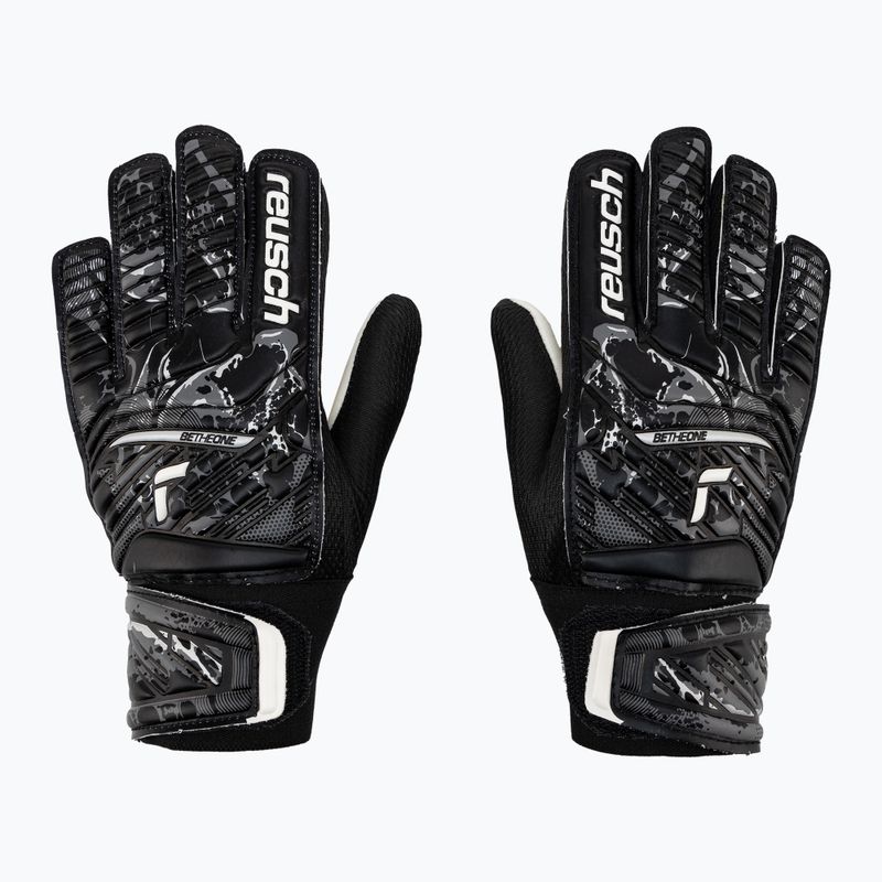 Guanti da portiere per bambini Reusch Attrakt Starter Solid nero