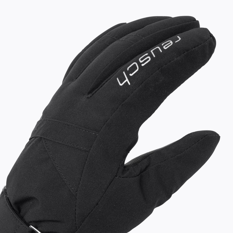 Guanto da sci da donna Reusch Helena R-TEX XT nero/argento 5