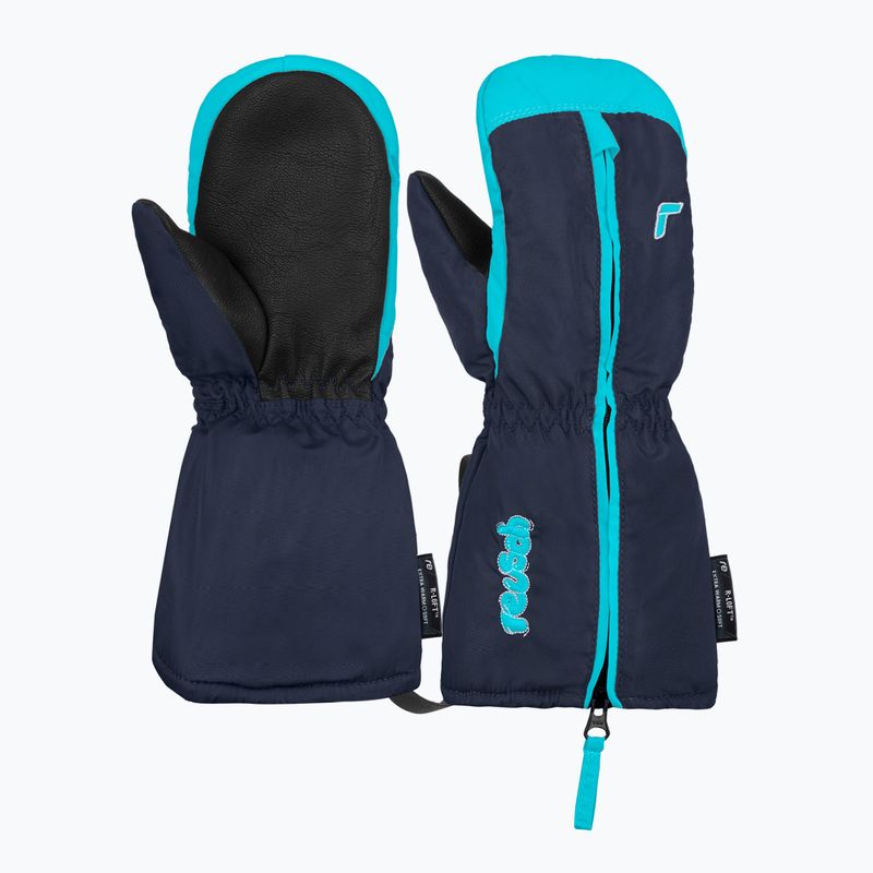 Guanti da sci Reusch per bambini Tom Mitten vestito blu/culo scapolare