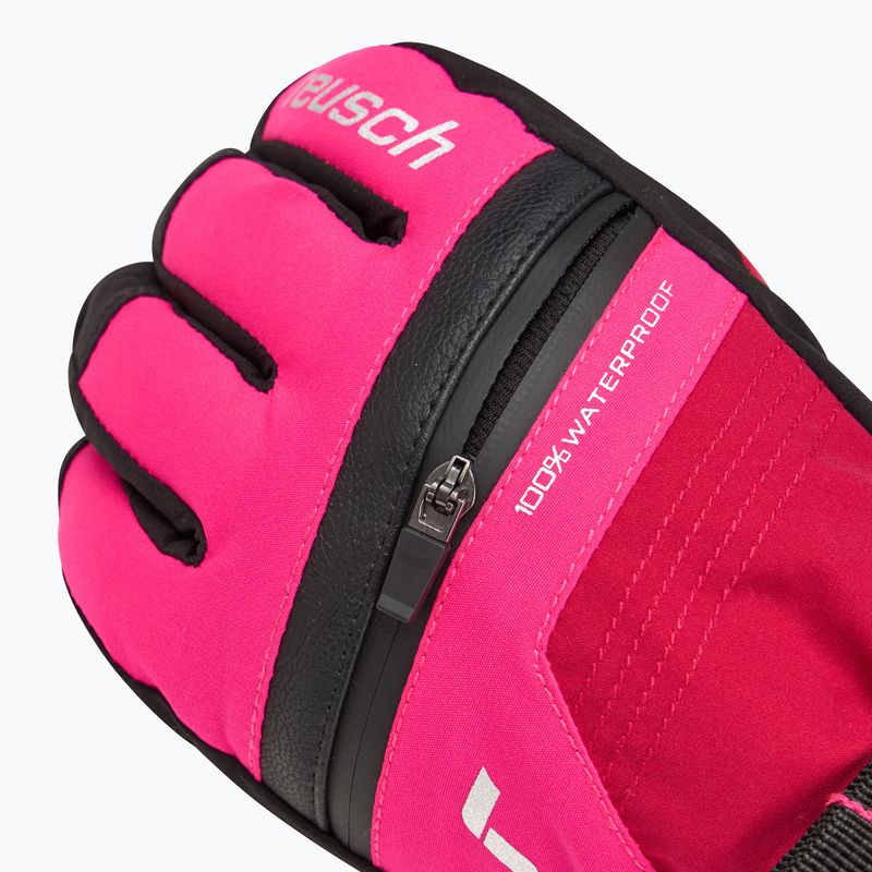 Guanto da sci per bambini Reusch Lando R-TEX XT cerise/pink glo 4