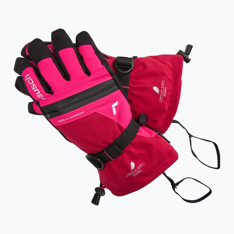 Guanto da sci per bambini Reusch Lando R-TEX XT cerise/pink glo 6