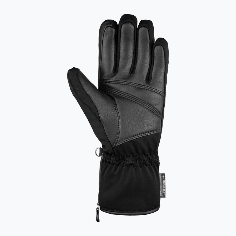 Guanti da sci da donna Reusch Lore Stormbloxx black/silver 3