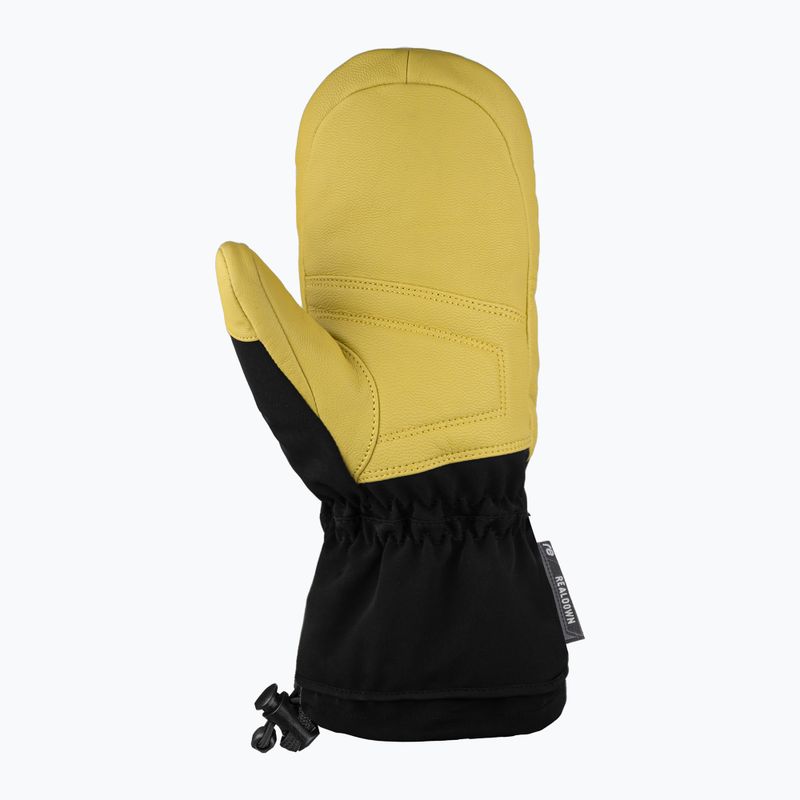 Guanti da sci Reusch Down Spirit Gore-Tex Mitten black/camel 3