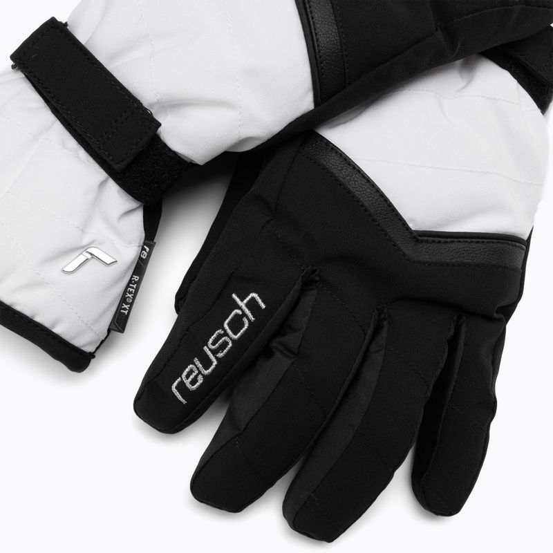 Guanto da sci Reusch Moni R-TEX XT bianco/nero 4