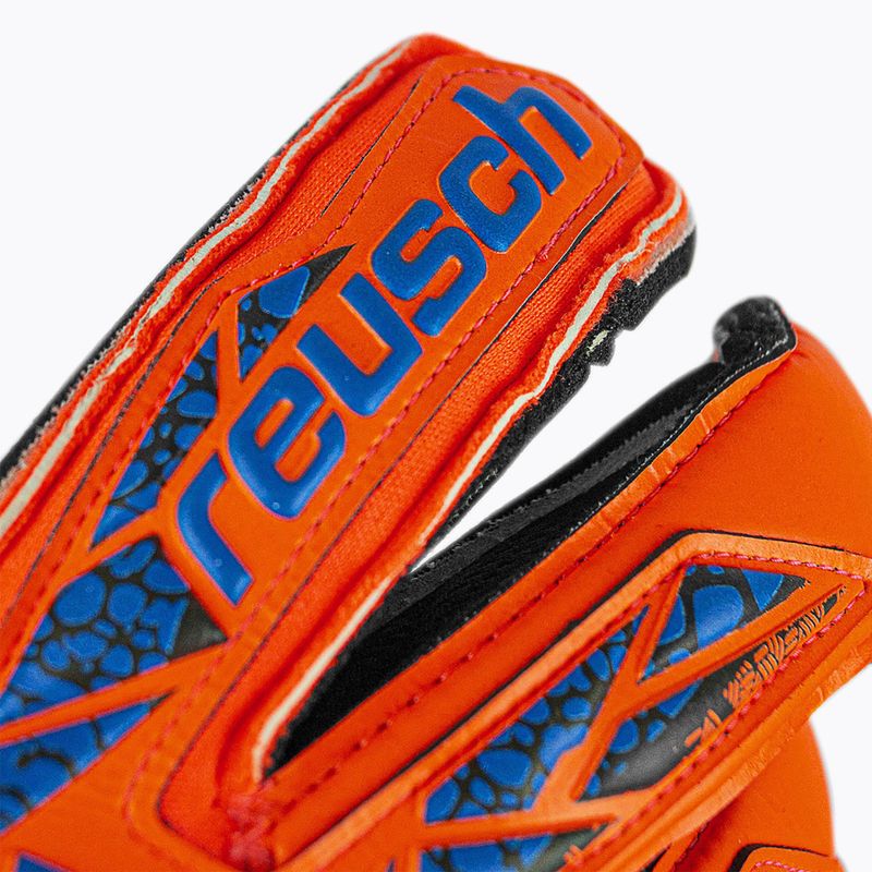Reusch Attrakt Gold X Evolution GluePrint Guanti da portiere hyper orng/elec blue/blck 8
