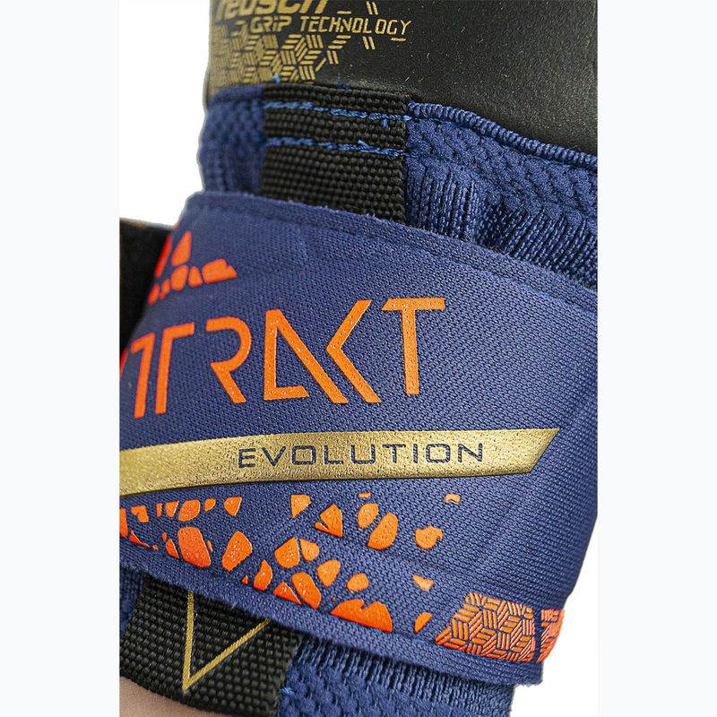 Guanti da portiere Reusch Attrakt Gold X Evolution premium blu/oro/nero 8