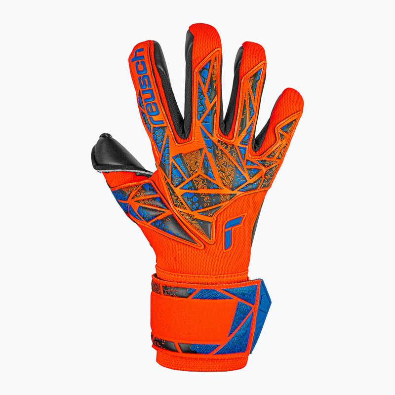 Guanto da portiere Reusch Attrakt Duo iper arancio/blu elettrico/nero 2