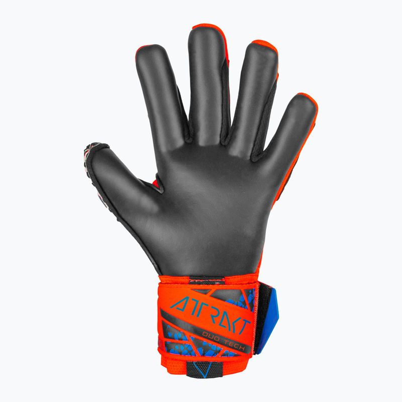 Guanto da portiere Reusch Attrakt Duo iper arancio/blu elettrico/nero 3