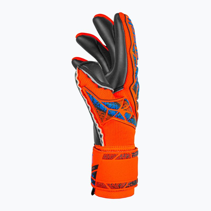 Guanto da portiere Reusch Attrakt Duo iper arancio/blu elettrico/nero 4