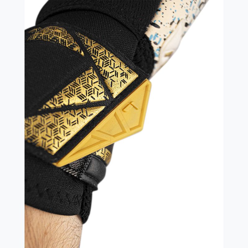 Guanti da portiere Reusch Attrakt Freegel Fusion Ortho-Tec nero/oro 7