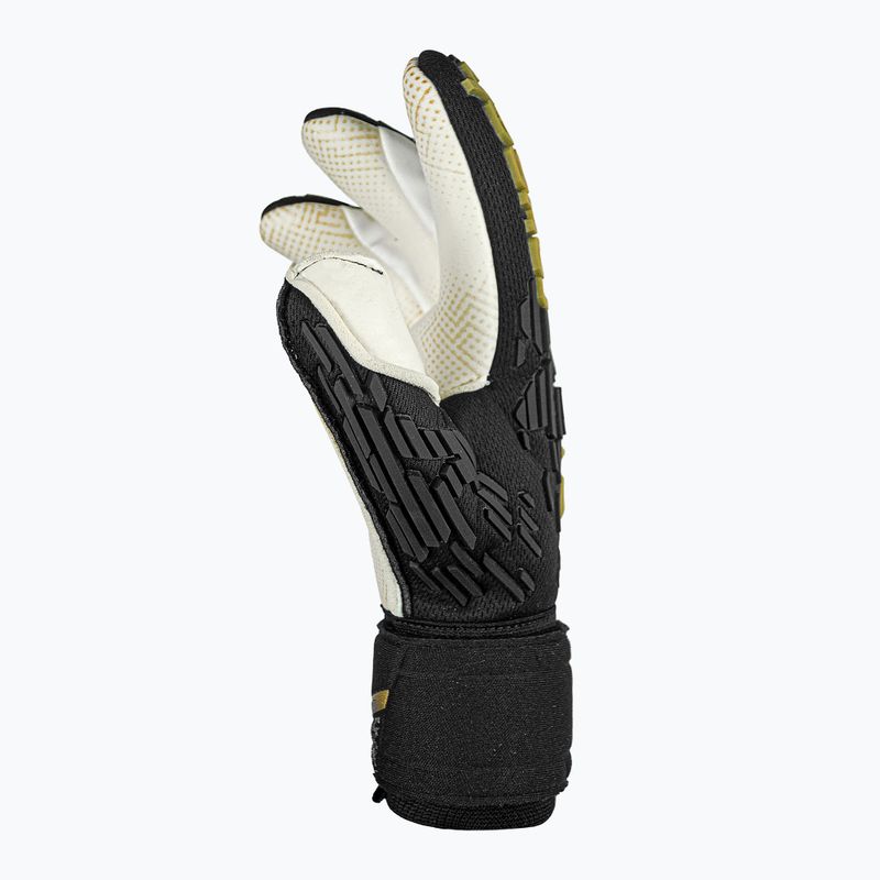 Guanto da portiere Reusch Attrakt Freegel Gold X GluePrint Finger Support nero/oro 4