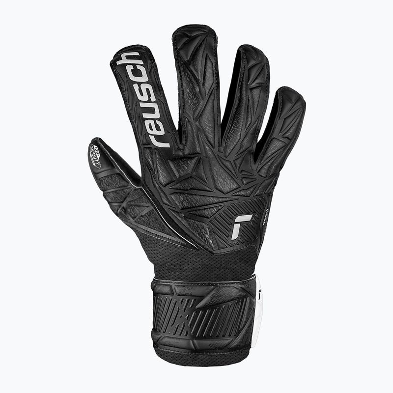 Guanti da portiere per bambini Reusch Attrakt Infinity Junior nero 2