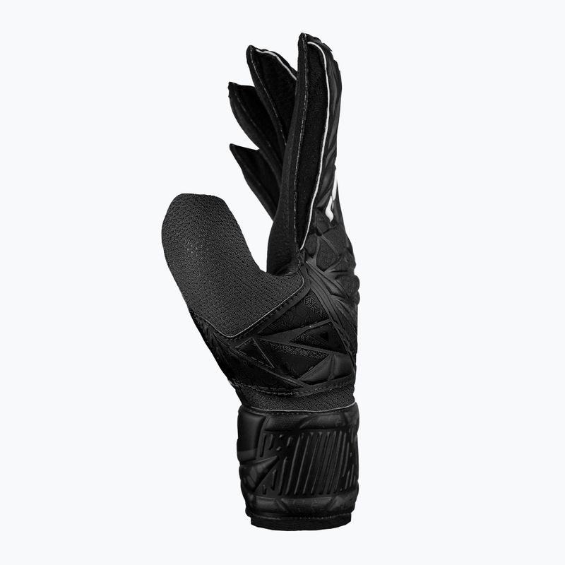 Guanti da portiere da bambini Reusch Resist neri 4