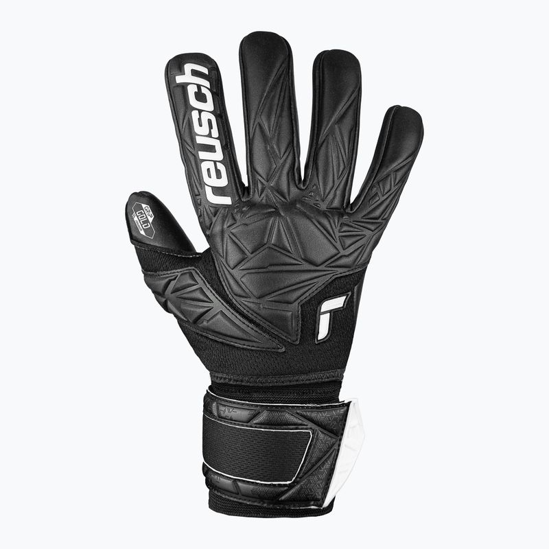 Guanti da portiere Reusch Attrakt Gold NC Finger Support nero 2