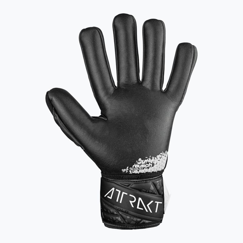 Guanti da portiere Reusch Attrakt Gold NC Finger Support nero 3