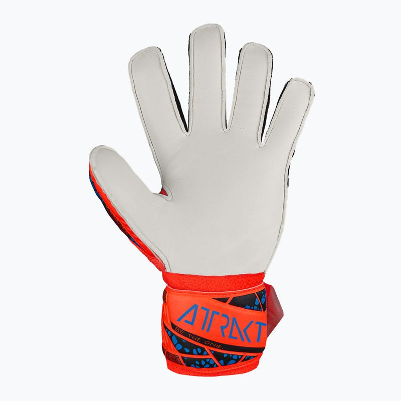 Reusch Attrakt Solid Finger Support Junior guanti da portiere per bambini iper-originali/elec blu 3