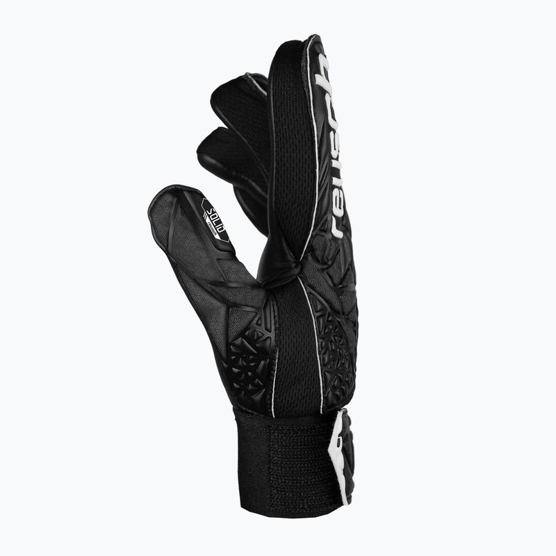 Reusch Attrakt Starter Solid Finger Support Guanti da portiere junior nero 4