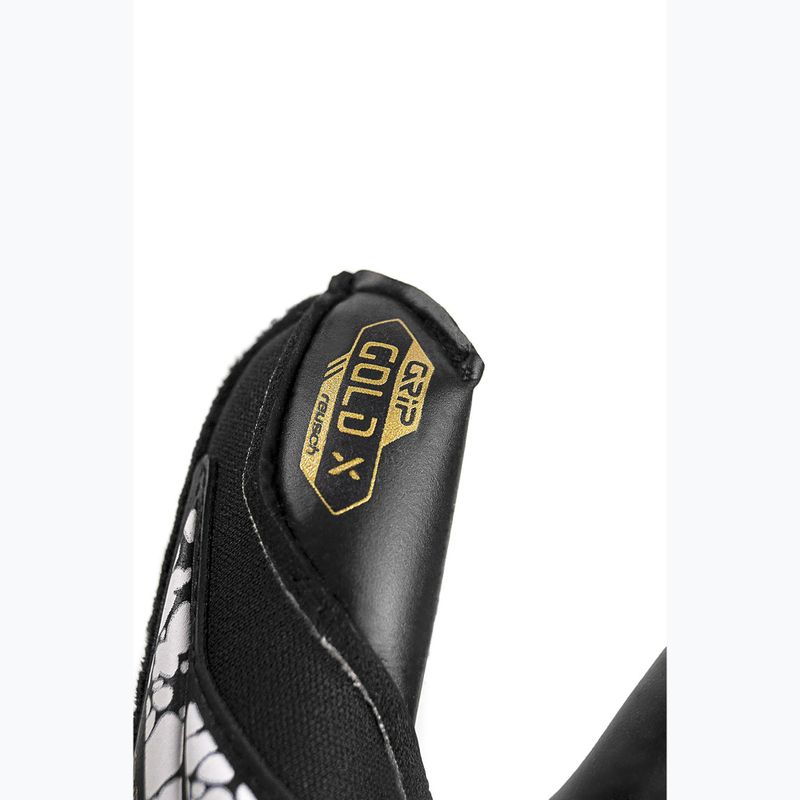 Guanti da portiere Reusch Attrakt Gold X Evolution Cut Finger Support nero/oro/bianco/nero 6