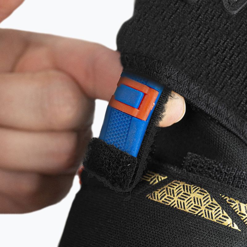 Guanti da portiere Reusch Attrakt SpeedBump Ortho-Tec nero/oro/arancio 5
