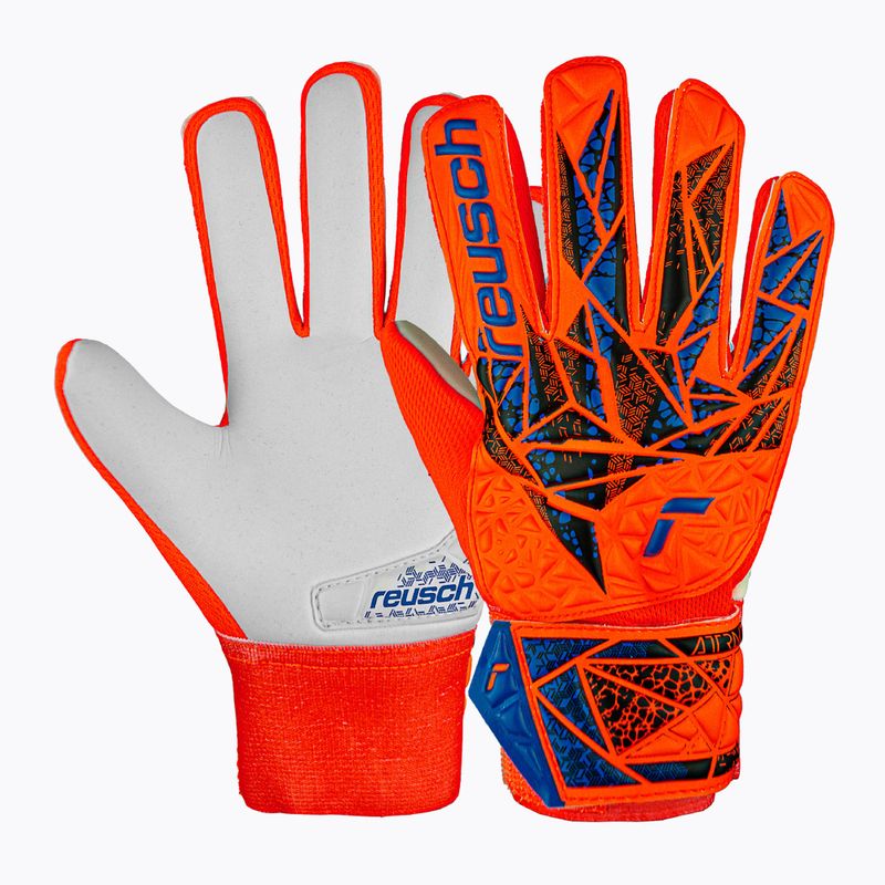 Reusch Attrakt Starter Grip guanto da portiere hyper orng/elec blu