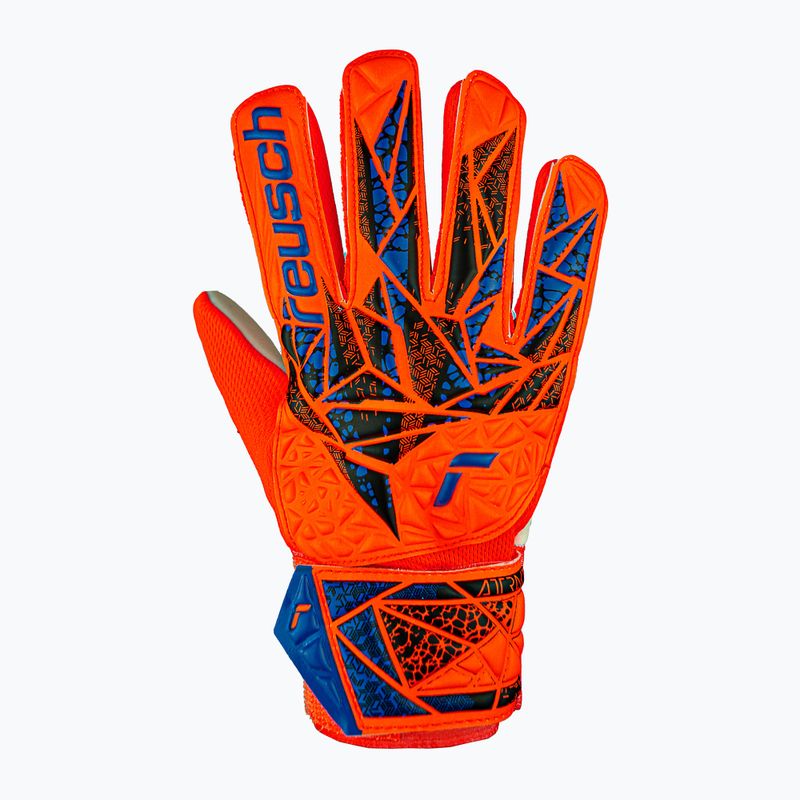 Reusch Attrakt Starter Grip guanto da portiere hyper orng/elec blu 2