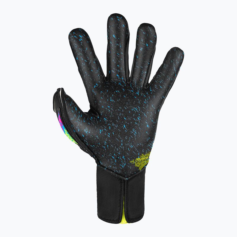Reusch Attrakt Fusion Guanti da portiere senza spalline nero/giallo sicurezza/nero 3